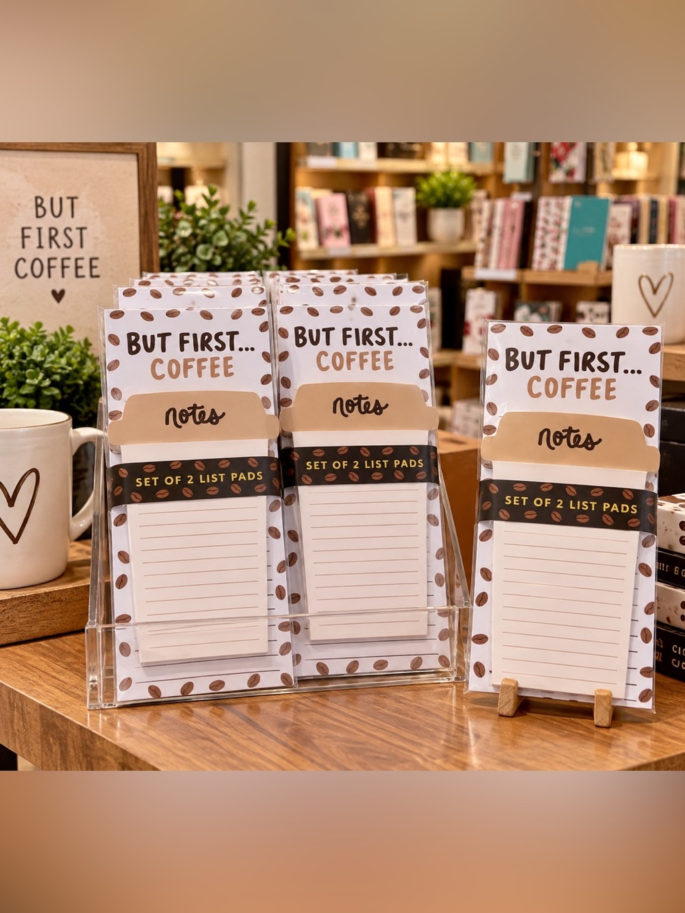 But First... Coffee Notes List Pads - Set of 2
